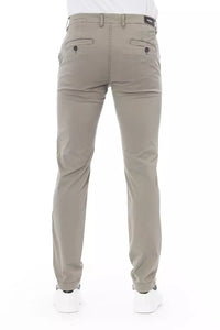 Thumbnail for Elegant Beige Chino Trousers for Men