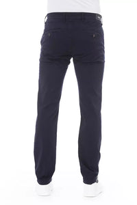 Thumbnail for Elegant Blue Chino Trousers