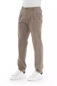 Thumbnail for Elegant Beige Chino Trousers for Men