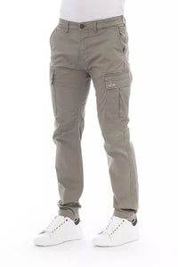 Thumbnail for Elegant Beige Cargo Trousers