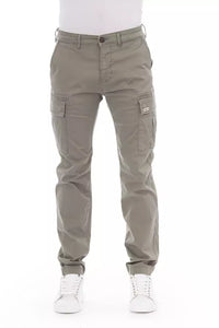 Thumbnail for Elegant Beige Cargo Trousers