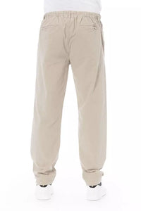 Thumbnail for Chic Beige Chino Trousers for Men