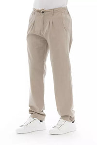 Thumbnail for Chic Beige Chino Trousers for Men