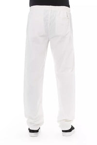 Thumbnail for Elegant White Chino Trousers for the Modern Man