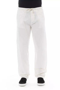 Thumbnail for Elegant White Chino Trousers for the Modern Man