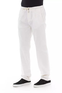 Thumbnail for Elegant White Chino Trousers for the Modern Man