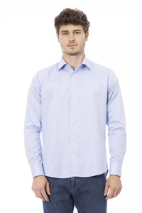 Thumbnail for Elegant Light Blue Italian Dress Shirt