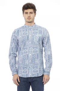 Thumbnail for Elegant Mandarin Collar Cotton Shirt