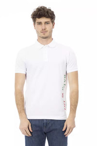 Thumbnail for Elegant White Cotton Polo Shirt