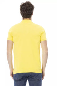 Thumbnail for Chic Yellow Short Sleeve Cotton Polo