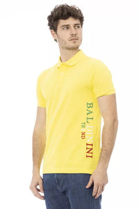 Thumbnail for Chic Yellow Short Sleeve Cotton Polo