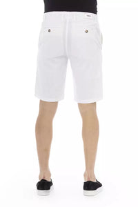 Thumbnail for Elegant White Bermuda Shorts for Men