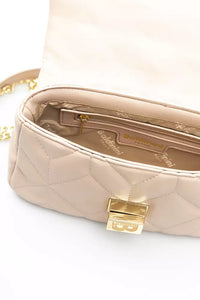 Thumbnail for Chic Pink Shoulder Bag with Golden Accents