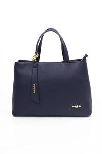 Thumbnail for Elegant Blue Shoulder Bag with Golden Accents