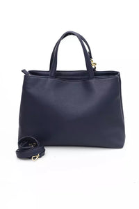 Thumbnail for Elegant Blue Shoulder Bag with Golden Accents