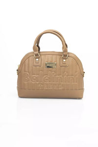 Thumbnail for Elegant Beige Shoulder Bag with Golden Accents