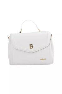 Thumbnail for Elegant White Shoulder Bag with Golden Accents