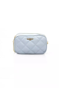 Thumbnail for Elegant Light Blue Shoulder Bag with Golden Accents