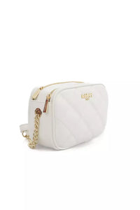 Thumbnail for Elegant White Double Compartment Shoulder Bag