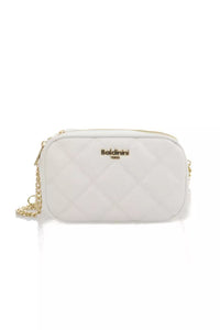 Thumbnail for Elegant White Double Compartment Shoulder Bag