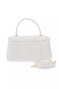 Thumbnail for Chic White Shoulder Bag with Golden Accents