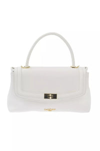 Thumbnail for Chic White Shoulder Bag with Golden Accents