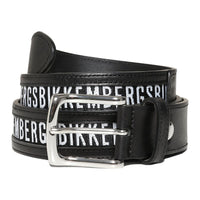 Thumbnail for Sleek Black Calfskin Leather Belt