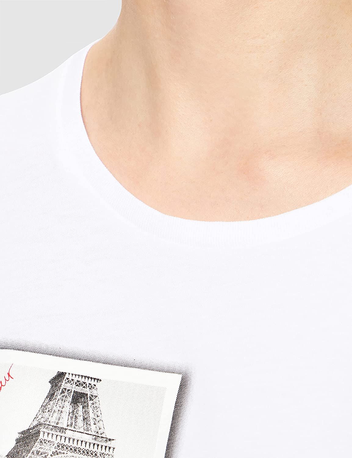 Chic Oversized Photo Print Tee