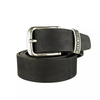 Thumbnail for Sleek Calfskin Leather Belt in Classic Black