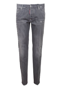 Thumbnail for Chic Gray Slim-Fit Denim for the Modern Man