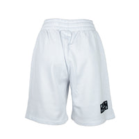 Thumbnail for Chic Drawstring Cotton Shorts in White