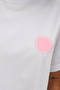 Thumbnail for Elegant White Logo Tee