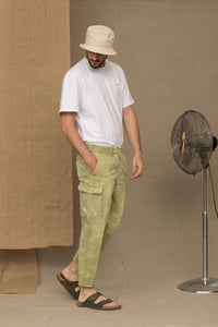 Thumbnail for Military Green Mid-Waist Designer Jeans