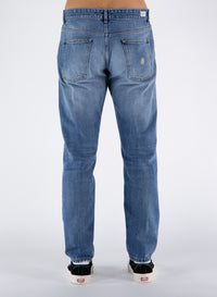 Thumbnail for Elegant Medium Wash Men's Cotton Jeans