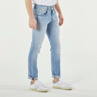 Thumbnail for Chic Light Blue Slim Fit Denim