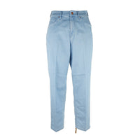 Thumbnail for Chic Light Blue Regular Fit Jeans for Women