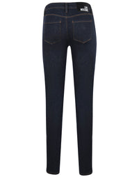 Thumbnail for Chic Dark Blue Slim Fit Stretch Jeans