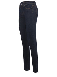 Thumbnail for Chic Dark Blue Slim Fit Stretch Jeans