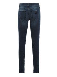 Thumbnail for Chic Medium Blue Slim Stretch Jeans