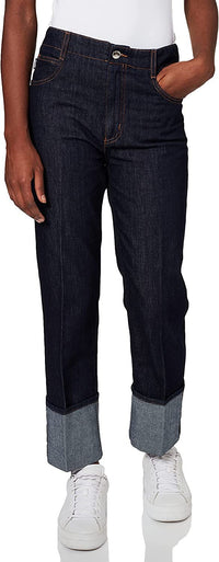 Thumbnail for Chic Cotton Denim Jeans with Fleece Accent