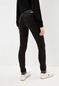 Thumbnail for Elegant Black Stretch Slim Jeans