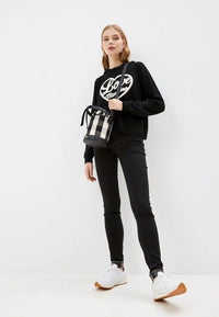 Thumbnail for Elegant Black Stretch Slim Jeans