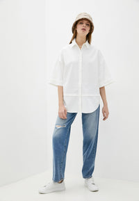 Thumbnail for Chic Distressed Love Moschino Jeans