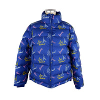 Thumbnail for Chic Blue Zip-Up Jacket with Iconic Detailing