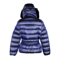 Thumbnail for Chic Blue Yes Zee Jacket with Murmasky Fur