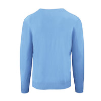 Thumbnail for Ice Blue Cashmere Roundneck Sweater