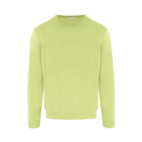Thumbnail for Chic Cashmere Yellow Roundneck Sweater