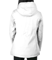 Thumbnail for Chic White Hooded Down Jacket for Women