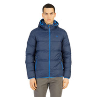 Thumbnail for Elegant Blue High-Collar Men's Puffer Jacket