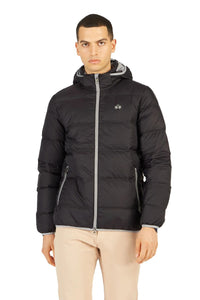 Thumbnail for Elegant Goose Down Men's Jacket with Hood